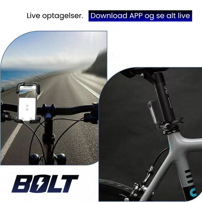 BOLT Action Kamera 4K - Udforsk Eventyret!™